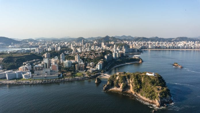 Vista aérea da cidade de Niterói