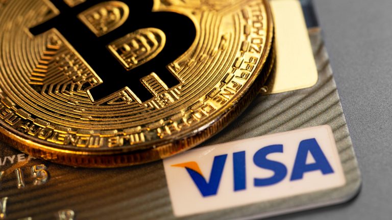 Bitcoin e Visa criptomoedas blockchain
