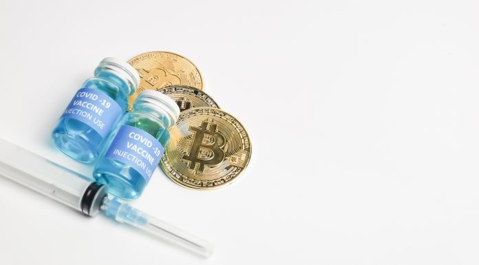 Bitcoin e vacina contra Covid-19 blockchain