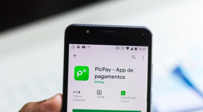 Aplicativo da PicPay em loja Twitter
