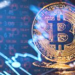 Bitcoin com gráficos e cotações de mercado queda alta