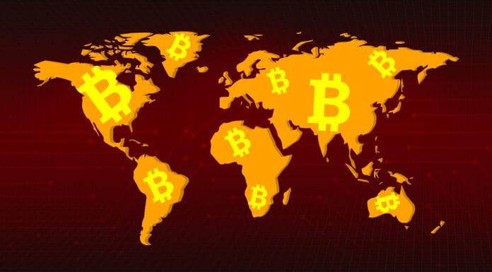 Bitcoin no mundo todo sem fronteiras