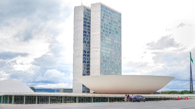 Congresso Nacional do Brasil em Brasília Regulação Bitcoin