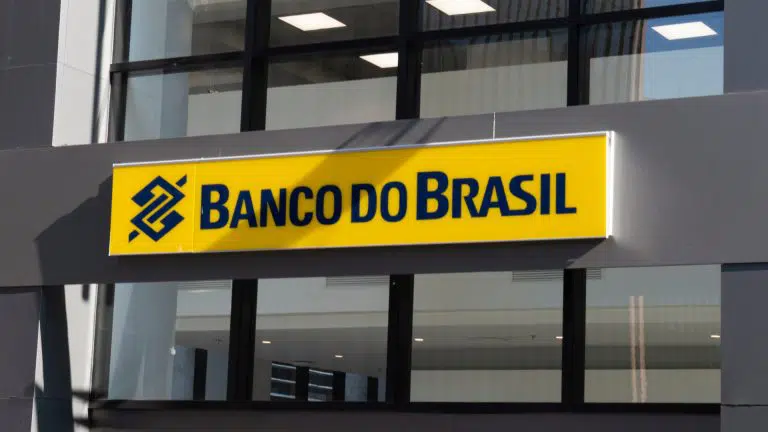 Fachada de agência do Banco do Brasil
