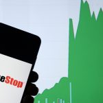 Gráfico de valorização das ações da GameStop