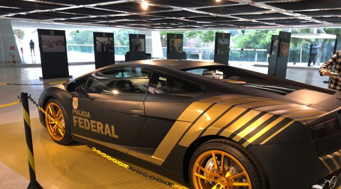 Lamborghini do Bitcoin Banco em Museu