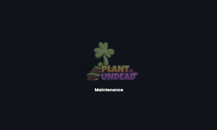 Plant vs Undead em manutenção neste segunda 13-09-2021