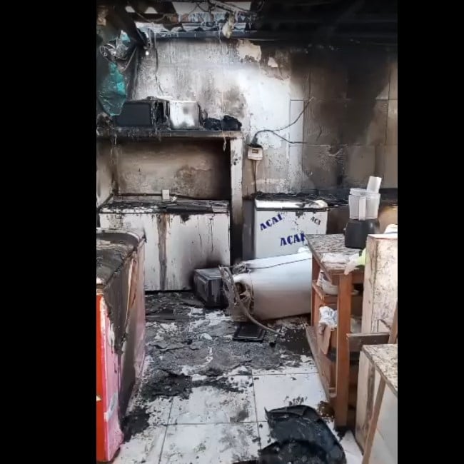 Restaurante do Pastor do Bitcoin ficou completamente destruído em incêndio que pode ser por vingança