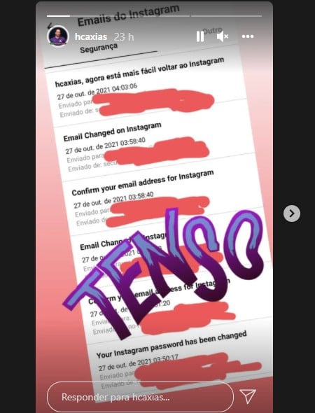 Hélio Caxias diz que seu Instagram foi hackeado após repercussão de caso envolvendo clientes