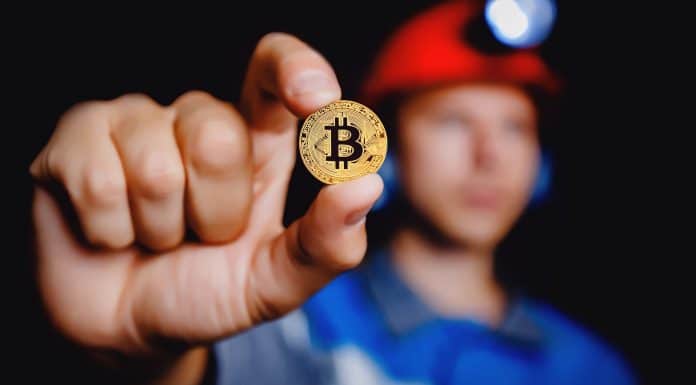 Minerador de Bitcoin mineração