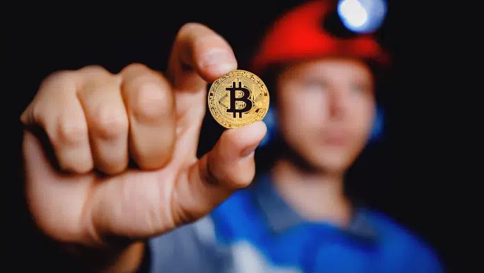 Minerador de Bitcoin mineração