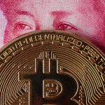 Moeda da China e Bitcoin