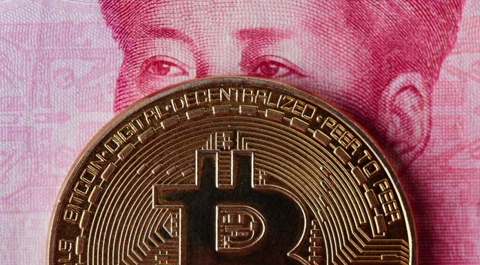 Moeda da China e Bitcoin