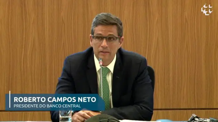 Roberto Campos Neto, em divulgação da Inflação no terceiro trimestre de 2021, presidente do Banco Central do Brasil