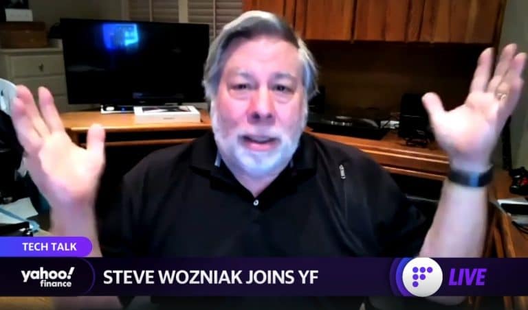 Steve Wozniak, cofundador da Apple em live com Yahoo Finance