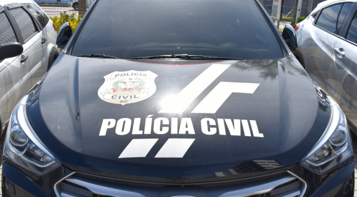 Viatura da Polícia Civil de Santa Catarina