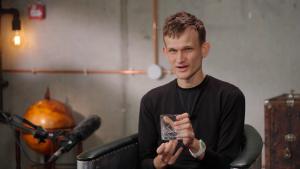 Vitalik Buterin em entrevista. Reprodução
