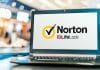 Antivírus Norton LifeLock em tela de notebook