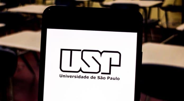 Aplicativo com imagem da Universidade de São Paulo USP