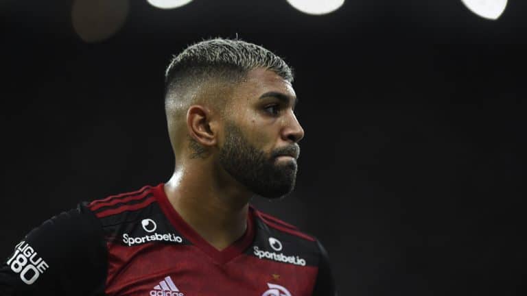 Jogador do Flamengo Gabriel Barbosa