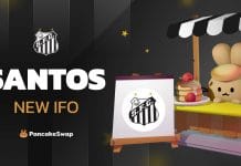PancakeSwap IFO do Santos Futebol Clube