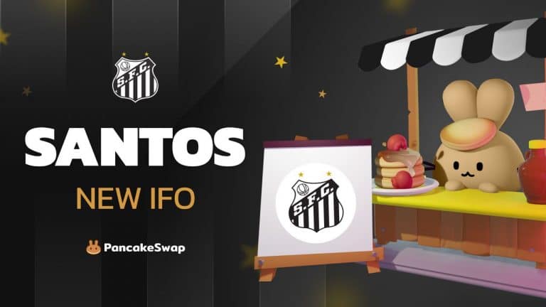 PancakeSwap IFO do Santos Futebol Clube