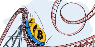 Bitcoin montanha russa