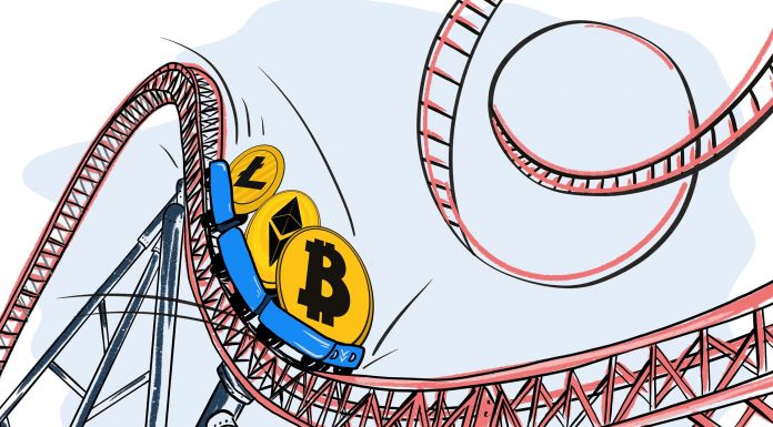 Bitcoin montanha russa