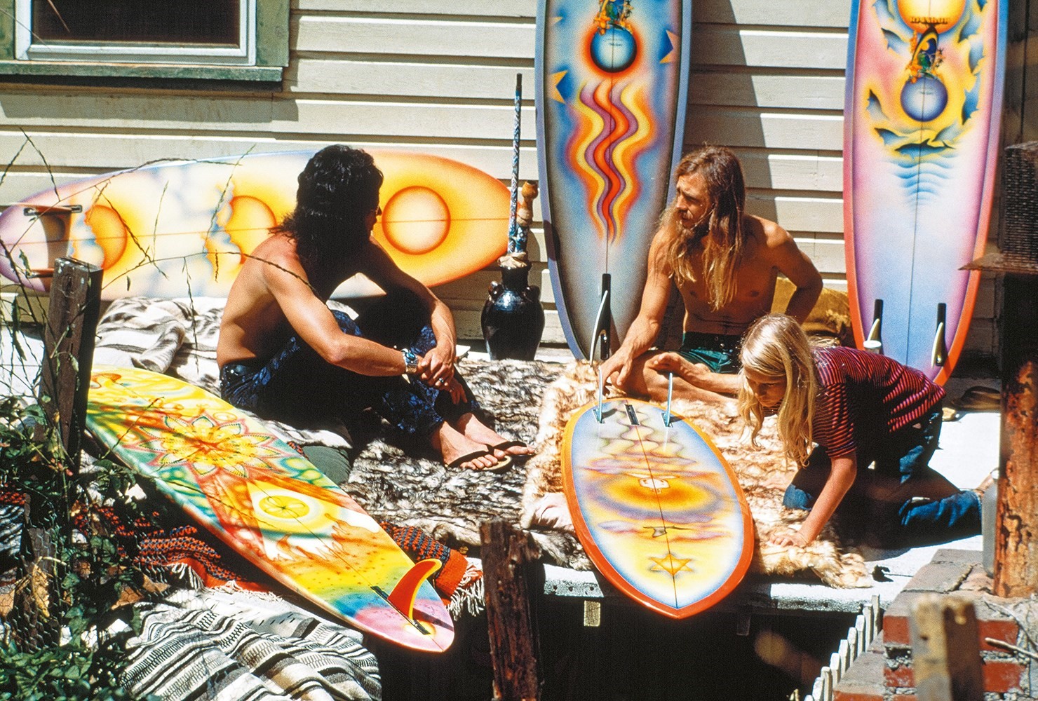 Exemplo da contracultura dos surfista dos anos 70s.