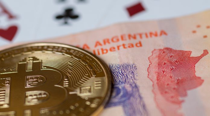 A moeda digital BITCOIN e o peso argentino