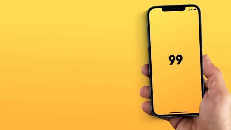 Aplicativo da 99, que dá cashback em Bitcoin