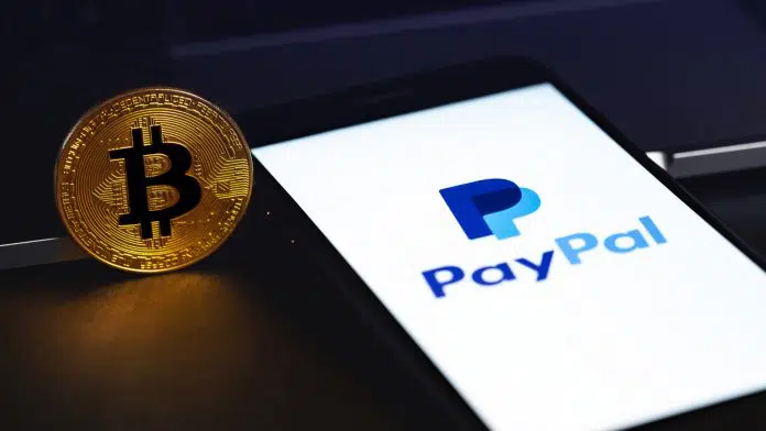 Aplicativo do PayPal e Bitcoin