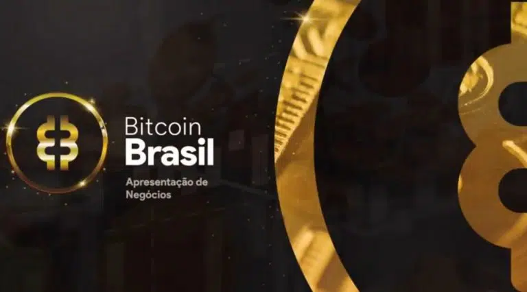 Apresentação de negócios da Bitcoin Brasil, acusada de ser mais uma pirâmide financeira atuando no Brasil