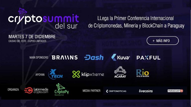 Crypto Summit del Sur: Conferência internacional de criptomoedas, mineração e blockChain chega ao Paraguai