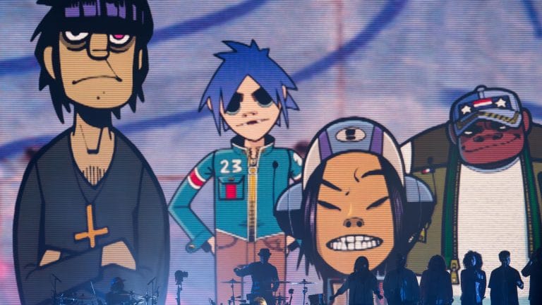 Integrantes virtuais da banda Gorillaz