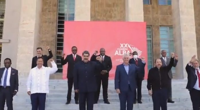 Presidentes de países socialistas da América Latina e que compõe a Cúpula da ALBA-TCP