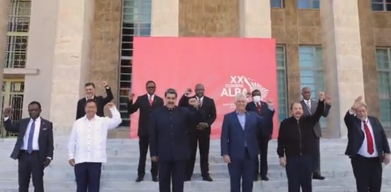 Presidentes de países socialistas da América Latina e que compõe a Cúpula da ALBA-TCP