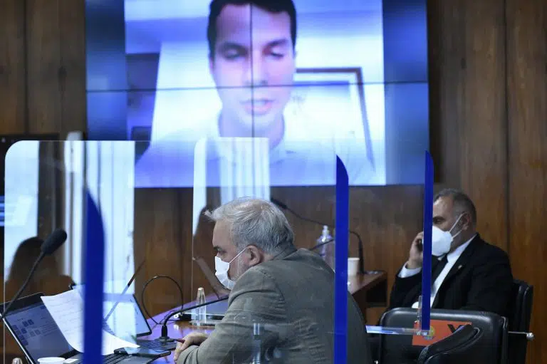 Relator do PL 3825-2019, senador Irajá (PSD-TO), em pronunciamento via videoconferência