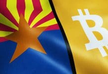 Bandeira do Estado do Arizona e Bitcoin