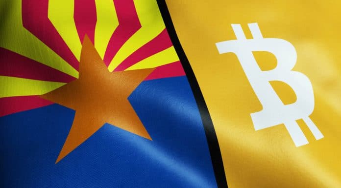 Bandeira do Estado do Arizona e Bitcoin
