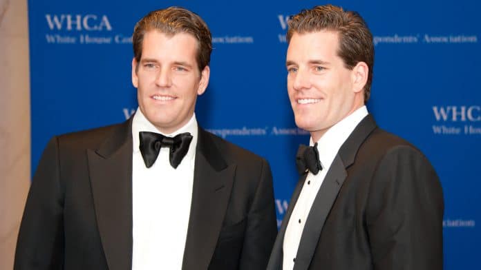 Cameron e Tyler Winklevoss, donos da corretora de criptomoedas Gemini
