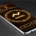 Criptomoeda Nano em aplicativo de compra e venda