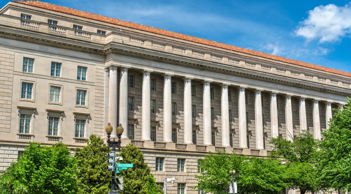 Edifício da Receita Federal em Washington DC, EUA