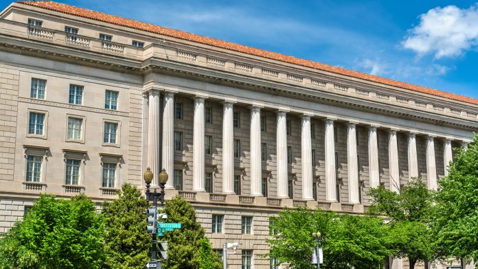 Edifício da Receita Federal em Washington DC, EUA