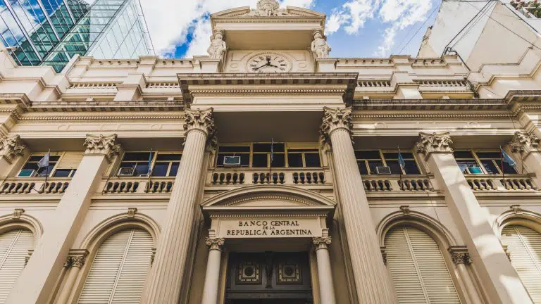 Edifício do Banco Central da Argentina em Buenos Aires