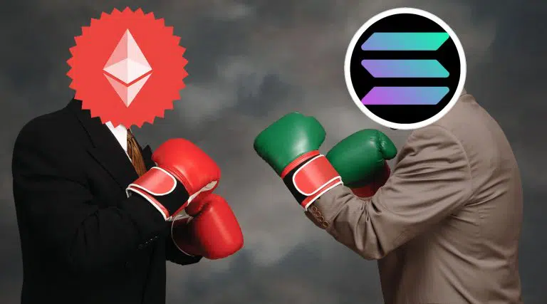 Ethereum está perdendo a liderança para Solana, diz JPMorgan