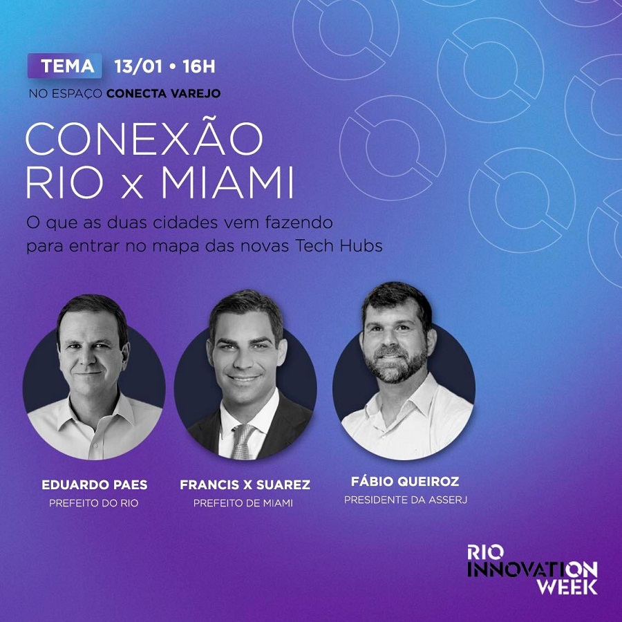 Evento reúne prefeitos do Rio de Janeiro e Miami