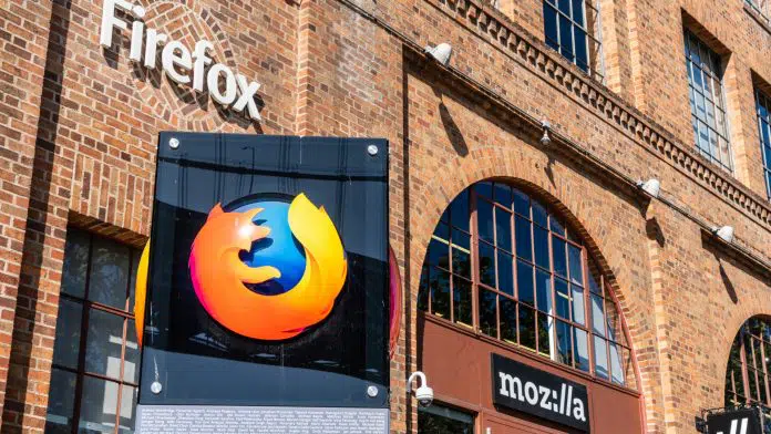 Mozilla Firefox fachada de prédio