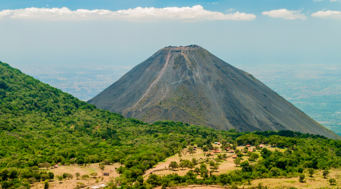 Vulcão em El Salvador