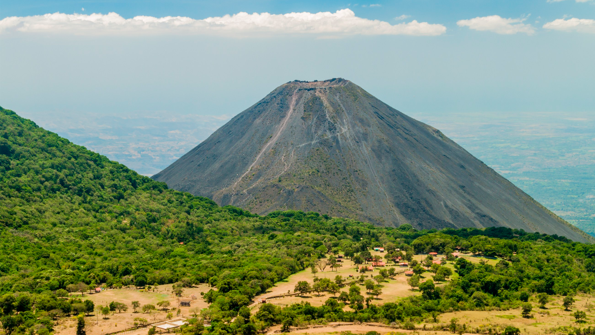 Vulcão em El Salvador